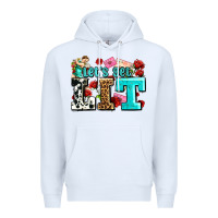 White valentines day lets get lit Premium Hoodie - AdoDesignShop
