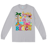 Moon Dust salty beach Long Sleeve Tee - texasbilliewilder