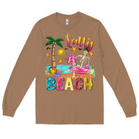 Toasted Coconut salty beach Long Sleeve Tee - texasbilliewilder
