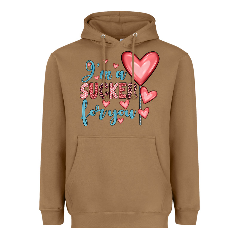 I'm A Sucker For You Heavyweight Hoodie by JahusDesignShop | Teevron
