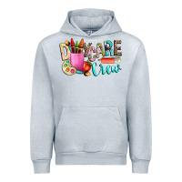 Heather Grey daycare crew Urban Hoodie - NancyCooperArtShop
