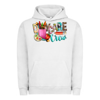 Pigment Lunar Rock daycare crew Urban Hoodie - NancyCooperArtShop