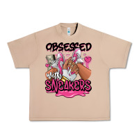 Burro Obsessed with sneakers pink afro woman Urban Heavy Tee - RanaPortraitStore