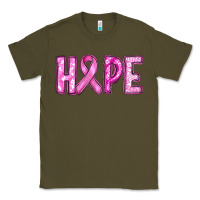 Army Green breast cancer hope Classic Tee - RanaPortraitStore