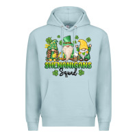Blue Mist shenanigans squad gnomes st. patricks day Premium Hoodie - MaliasSmallBusiness