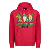 Cardinal shenanigans squad gnomes st. patricks day Premium Hoodie - MaliasSmallBusiness
