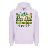 Lilac shenanigans squad gnomes st. patricks day Premium Hoodie - MaliasSmallBusiness