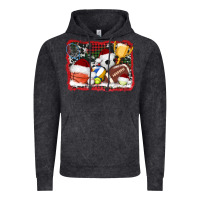 Vintage Black christmas sports background Vintage Hoodie - AdoDesignShop