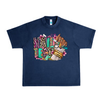 Navy Nail Tech afro nail art Urban Heavy Tee - RanaPortraitStore