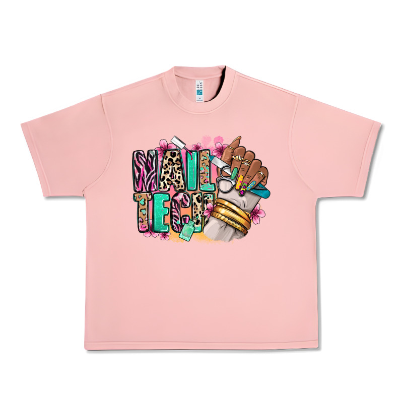 Nail Tech Afro Nail Art Urban Heavy Tee by RanaPortraitStore | Teevron