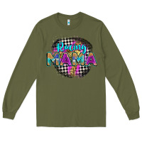 Army Green racing mama Long Sleeve Tee - Zillion Design Studio