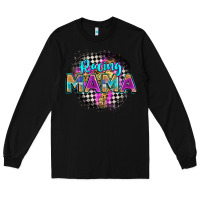 Black racing mama Long Sleeve Tee - Zillion Design Studio
