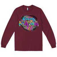 Burgundy racing mama Long Sleeve Tee - Zillion Design Studio