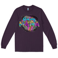 Plum racing mama Long Sleeve Tee - Zillion Design Studio