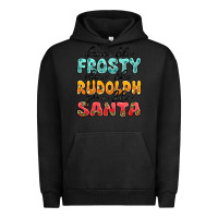 Pigment Black dance like frosty shine like rudolph give like san Urban Hoodie - MaliasSmallBusiness