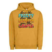 Pigment Peanut Butter dance like frosty shine like rudolph give like san Urban Hoodie - MaliasSmallBusiness