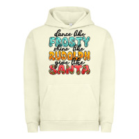 Pigment Pistachio dance like frosty shine like rudolph give like san Urban Hoodie - MaliasSmallBusiness