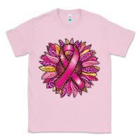 Bubblegum Pink breast cancer sunflower Classic Tee - RanaPortraitStore