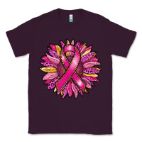 Plum breast cancer sunflower Classic Tee - RanaPortraitStore