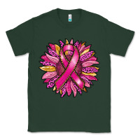 Sports Green breast cancer sunflower Classic Tee - RanaPortraitStore