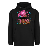Black pink costom name cowgirl hat and roses Heavyweight Hoodie - AdoDesignShop