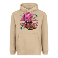 Mushroom pink costom name cowgirl hat and roses Heavyweight Hoodie - AdoDesignShop