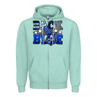 Seafoam Back to blue 4th of July 4th of july Zipper Hoodie - CowGirlArtShop
