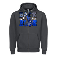 Smoke Back to blue 4th of July 4th of july Zipper Hoodie - CowGirlArtShop