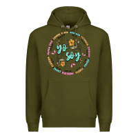 Army Green yo soy inspiration Premium Hoodie - MaliasSmallBusiness