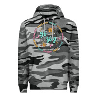Slate Camo yo soy inspiration Premium Hoodie - MaliasSmallBusiness