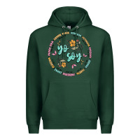 Sports Green yo soy inspiration Premium Hoodie - MaliasSmallBusiness