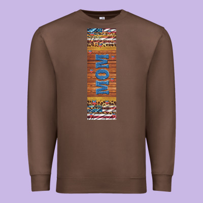 Usa Flag And Mom Penwraps 2 Premium Sweatshirt Designed By Artiststas