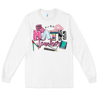 White math teacher Long Sleeve Tee - AdoDesignShop