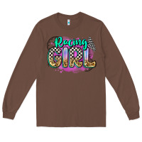 Chestnut racing girl Long Sleeve Tee - Zillion Design Studio