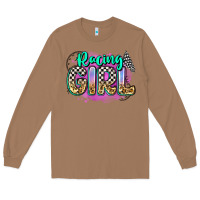 Toasted Coconut racing girl Long Sleeve Tee - Zillion Design Studio