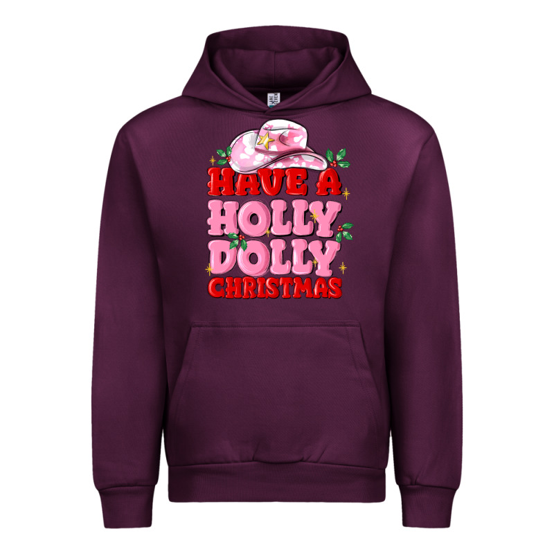 Have A Holly Dolly Christmas Urban Hoodie by MaliasSmallBusiness | Teevron