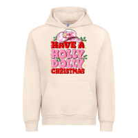 Sandshell have a holly dolly christmas Urban Hoodie - MaliasSmallBusiness