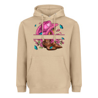 Mushroom pink cowgirl hat and roses Heavyweight Hoodie - AdoDesignShop