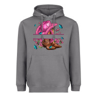 Storm pink cowgirl hat and roses Heavyweight Hoodie - AdoDesignShop