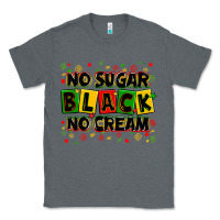Charcoal Heather no sugar no cream black Classic Tee - Zillion Design Studio