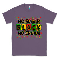 Lavender no sugar no cream black Classic Tee - Zillion Design Studio