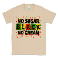 Mushroom no sugar no cream black Classic Tee - Zillion Design Studio