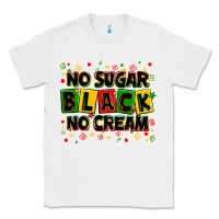 White no sugar no cream black Classic Tee - Zillion Design Studio