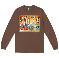 Chestnut salty vibes Long Sleeve Tee - texasbilliewilder