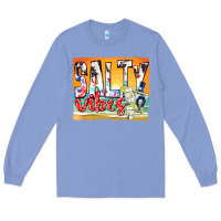 Colony Blue salty vibes Long Sleeve Tee - texasbilliewilder