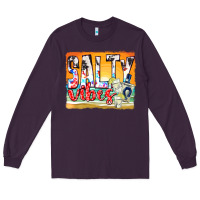Plum salty vibes Long Sleeve Tee - texasbilliewilder