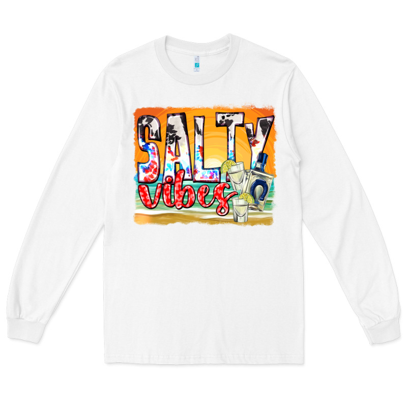 Salty Vibes Long Sleeve Tee by texasbilliewilder | Teevron
