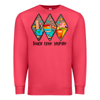Cardinal teach love inspire Premium Sweatshirt - JahusDesignShop