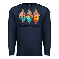 Navy teach love inspire Premium Sweatshirt - JahusDesignShop