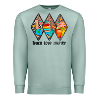 Seafoam teach love inspire Premium Sweatshirt - JahusDesignShop